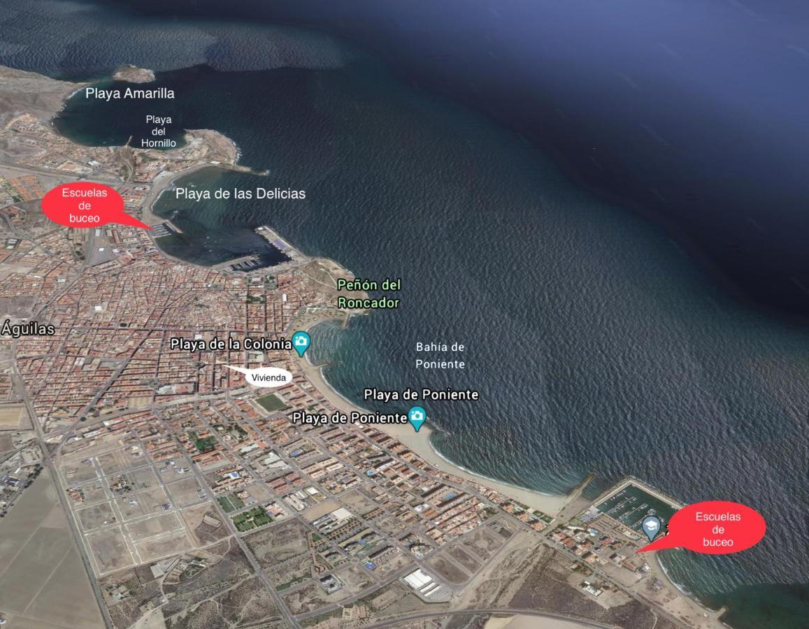 Alojamiento La Colonia Aguilas Ngoại thất bức ảnh
